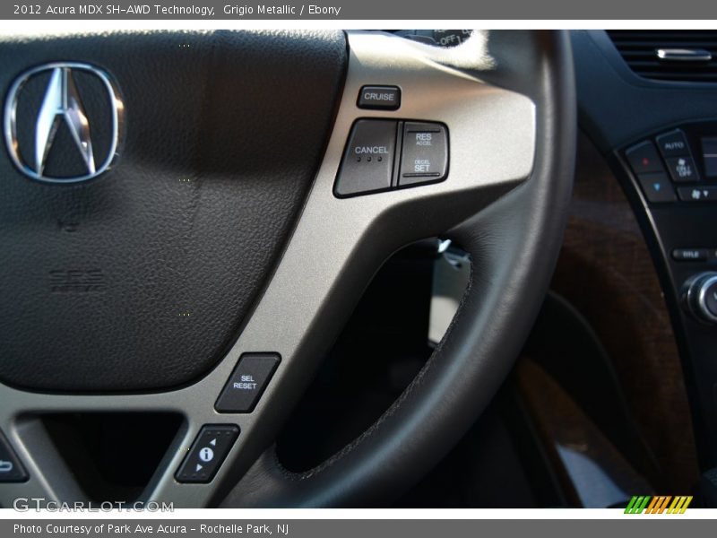 Grigio Metallic / Ebony 2012 Acura MDX SH-AWD Technology