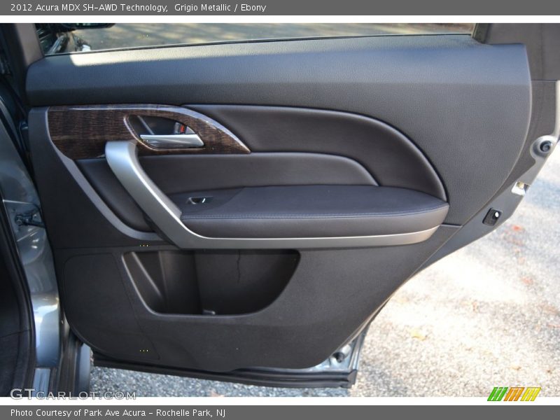 Grigio Metallic / Ebony 2012 Acura MDX SH-AWD Technology