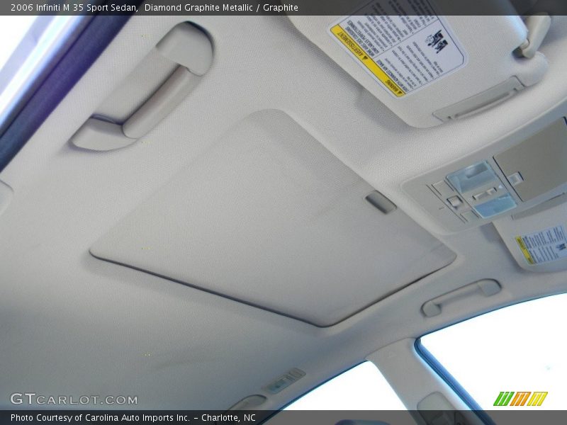 Diamond Graphite Metallic / Graphite 2006 Infiniti M 35 Sport Sedan