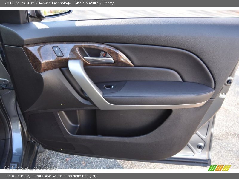 Grigio Metallic / Ebony 2012 Acura MDX SH-AWD Technology