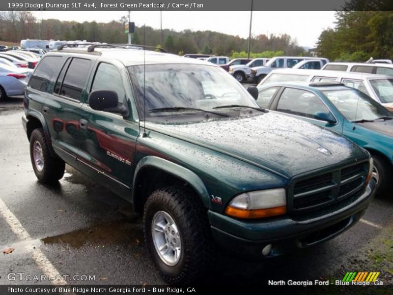 Forest Green Pearlcoat / Camel/Tan 1999 Dodge Durango SLT 4x4