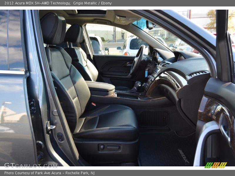 Grigio Metallic / Ebony 2012 Acura MDX SH-AWD Technology