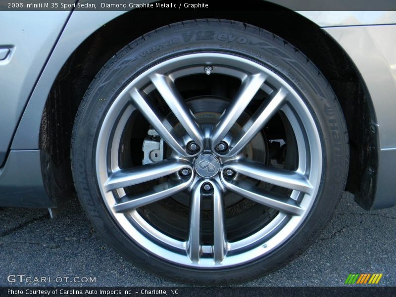 Diamond Graphite Metallic / Graphite 2006 Infiniti M 35 Sport Sedan