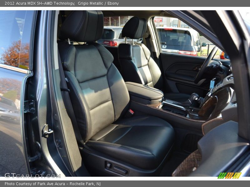 Grigio Metallic / Ebony 2012 Acura MDX SH-AWD Technology