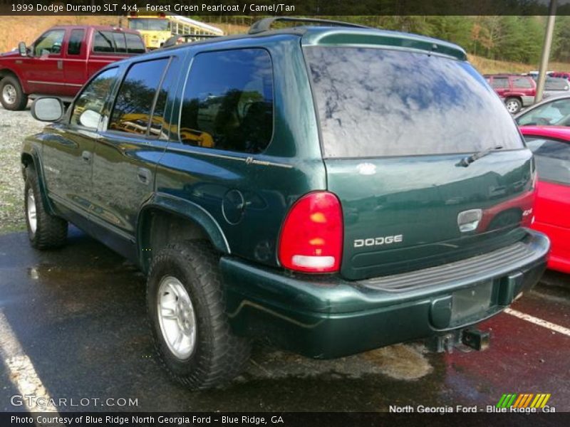 Forest Green Pearlcoat / Camel/Tan 1999 Dodge Durango SLT 4x4