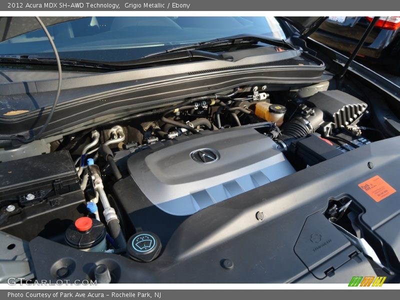 Grigio Metallic / Ebony 2012 Acura MDX SH-AWD Technology