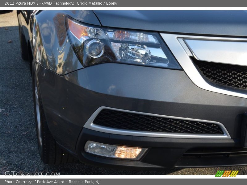 Grigio Metallic / Ebony 2012 Acura MDX SH-AWD Technology