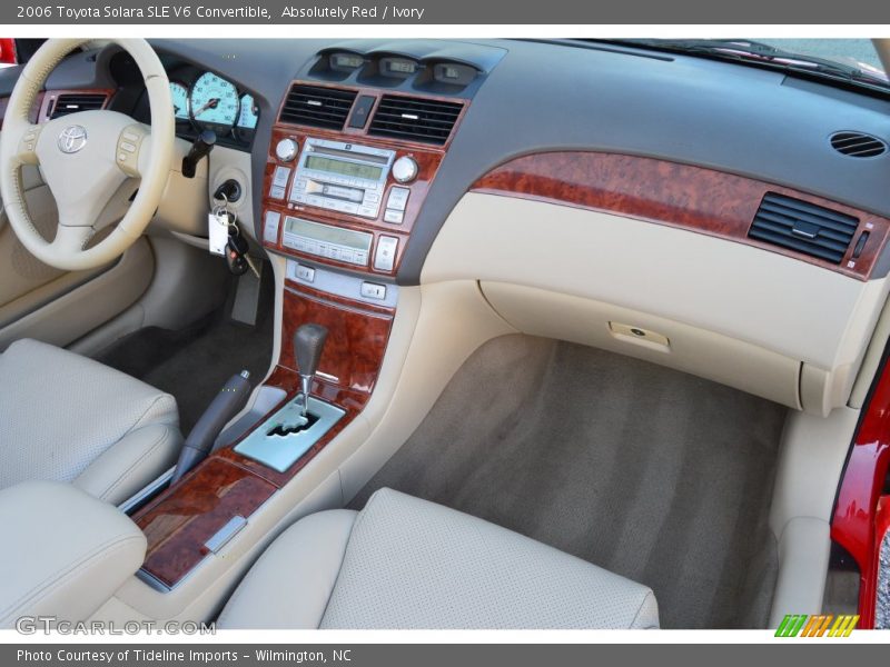 Absolutely Red / Ivory 2006 Toyota Solara SLE V6 Convertible