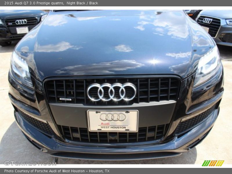Night Black / Black 2015 Audi Q7 3.0 Prestige quattro