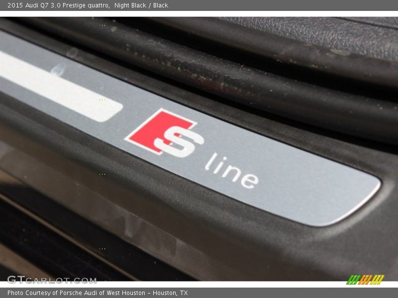 Night Black / Black 2015 Audi Q7 3.0 Prestige quattro