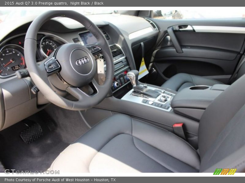Night Black / Black 2015 Audi Q7 3.0 Prestige quattro