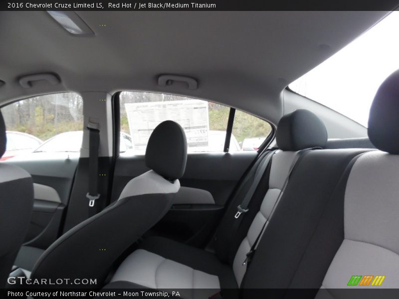 Red Hot / Jet Black/Medium Titanium 2016 Chevrolet Cruze Limited LS