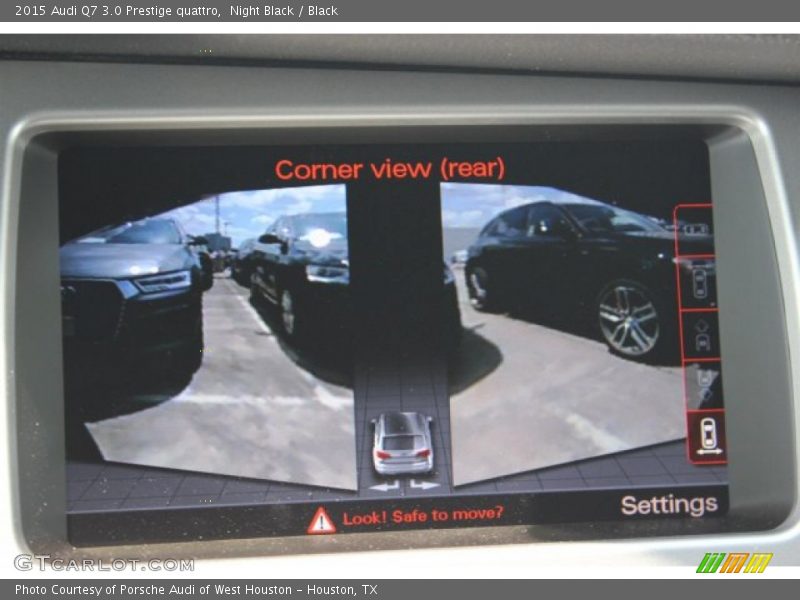 Night Black / Black 2015 Audi Q7 3.0 Prestige quattro