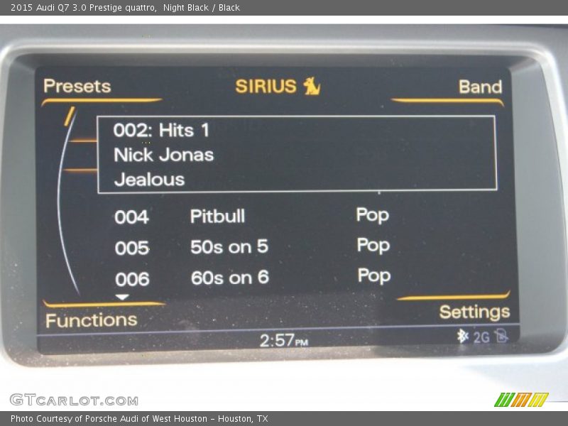 Night Black / Black 2015 Audi Q7 3.0 Prestige quattro