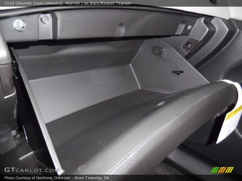 Red Hot / Jet Black/Medium Titanium 2016 Chevrolet Cruze Limited LS