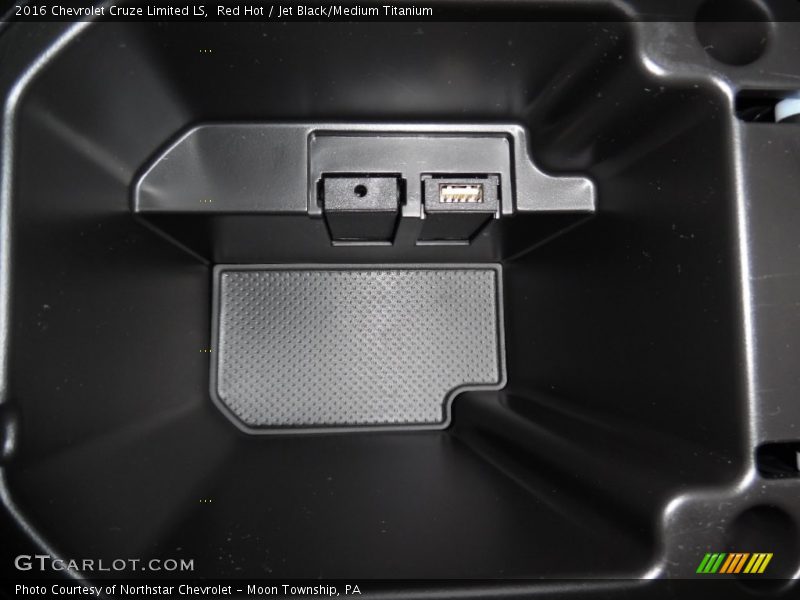 Red Hot / Jet Black/Medium Titanium 2016 Chevrolet Cruze Limited LS