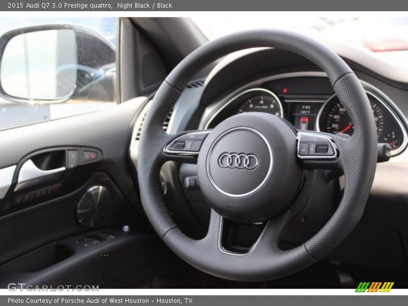 Night Black / Black 2015 Audi Q7 3.0 Prestige quattro
