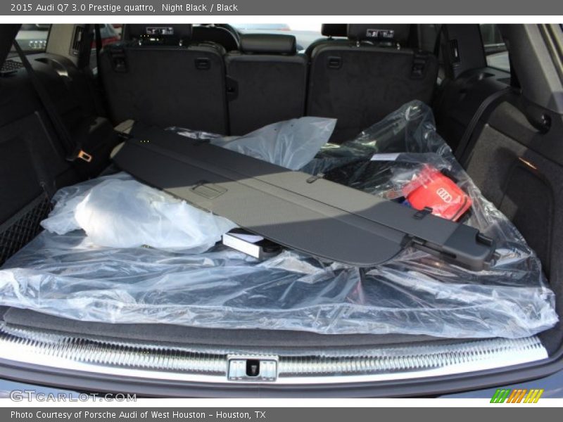 Night Black / Black 2015 Audi Q7 3.0 Prestige quattro
