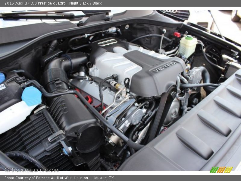 Night Black / Black 2015 Audi Q7 3.0 Prestige quattro