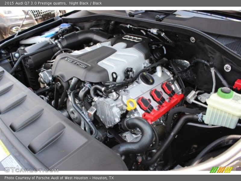 Night Black / Black 2015 Audi Q7 3.0 Prestige quattro