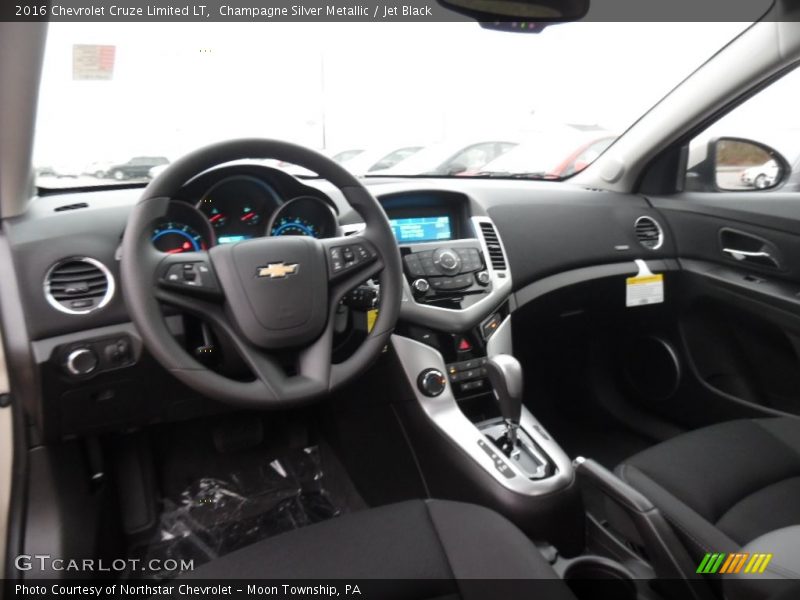 Champagne Silver Metallic / Jet Black 2016 Chevrolet Cruze Limited LT