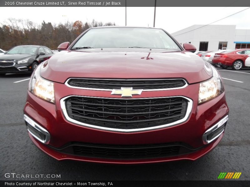 Siren Red Tintcoat / Jet Black 2016 Chevrolet Cruze Limited LT