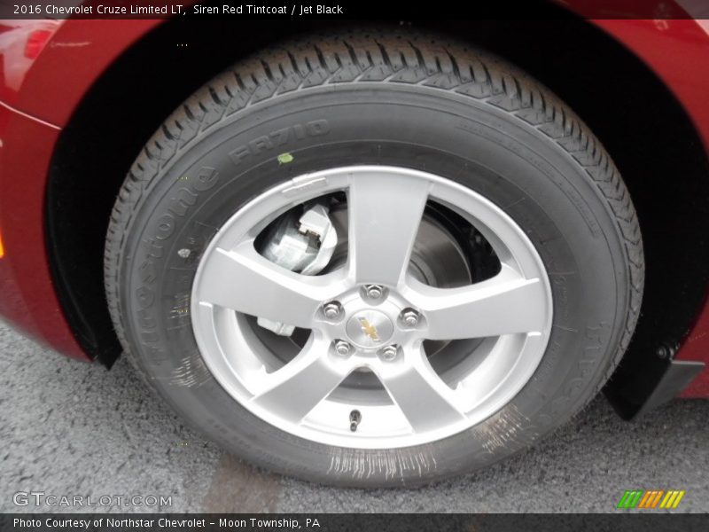 Siren Red Tintcoat / Jet Black 2016 Chevrolet Cruze Limited LT