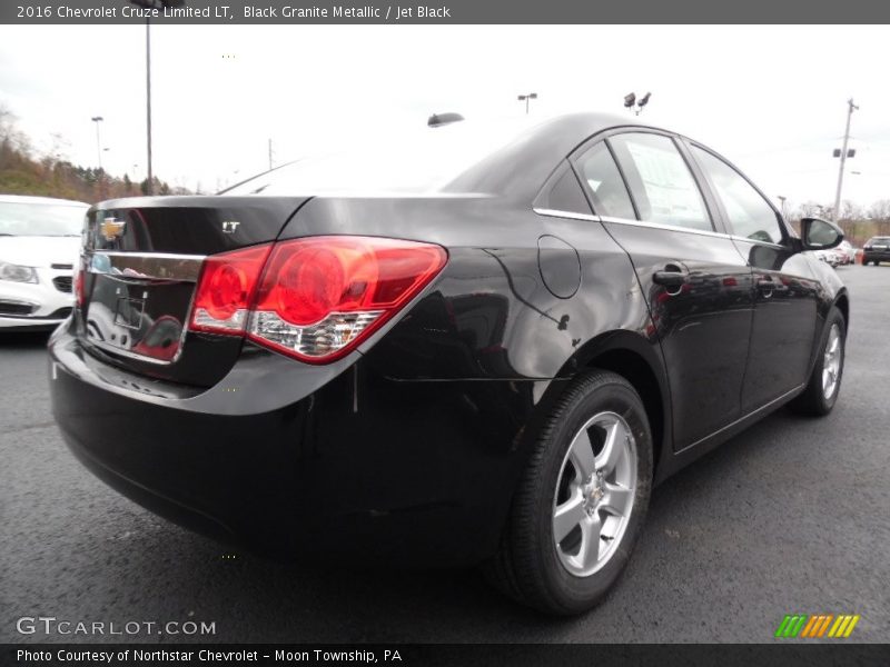 Black Granite Metallic / Jet Black 2016 Chevrolet Cruze Limited LT