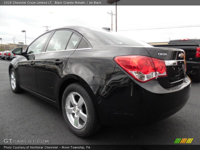 Black Granite Metallic / Jet Black 2016 Chevrolet Cruze Limited LT