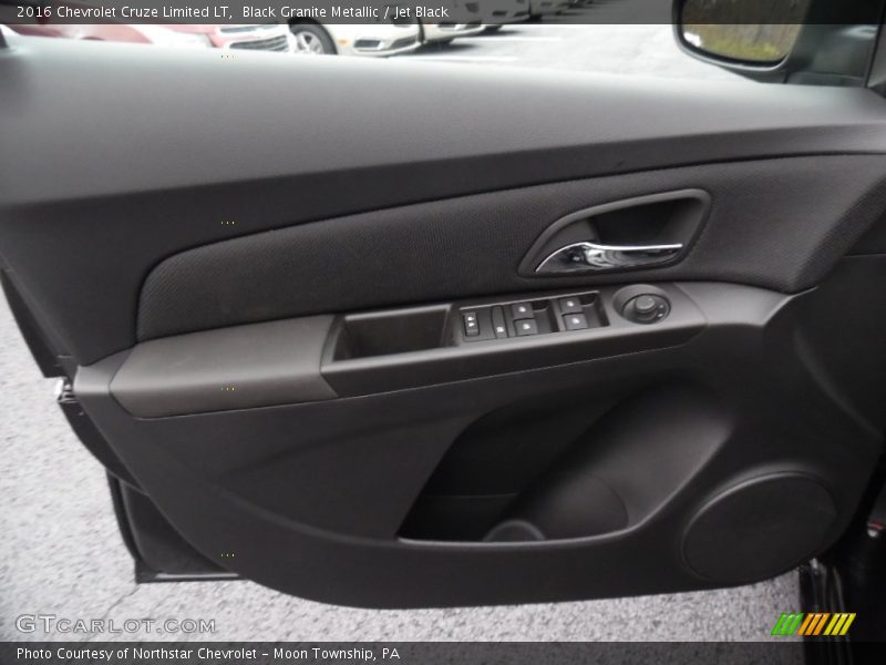 Black Granite Metallic / Jet Black 2016 Chevrolet Cruze Limited LT