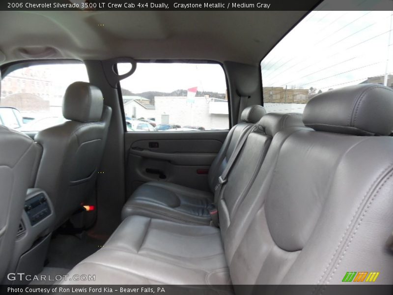 Graystone Metallic / Medium Gray 2006 Chevrolet Silverado 3500 LT Crew Cab 4x4 Dually