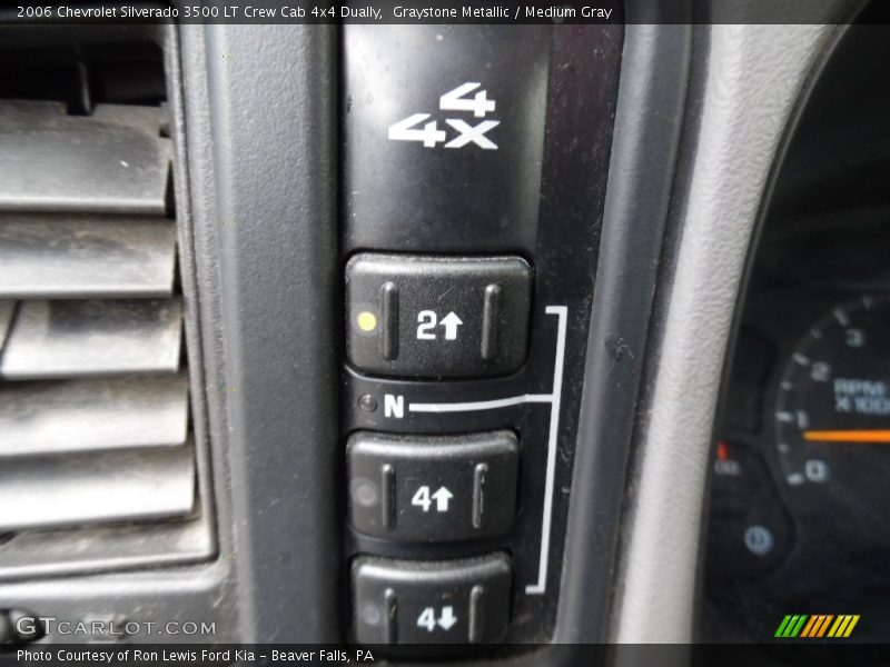 Graystone Metallic / Medium Gray 2006 Chevrolet Silverado 3500 LT Crew Cab 4x4 Dually