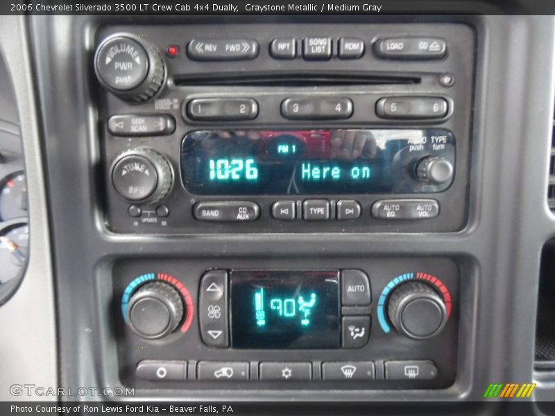 Graystone Metallic / Medium Gray 2006 Chevrolet Silverado 3500 LT Crew Cab 4x4 Dually