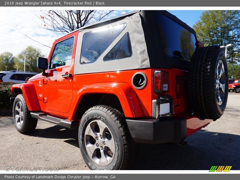 Firecracker Red / Black 2016 Jeep Wrangler Sahara 4x4