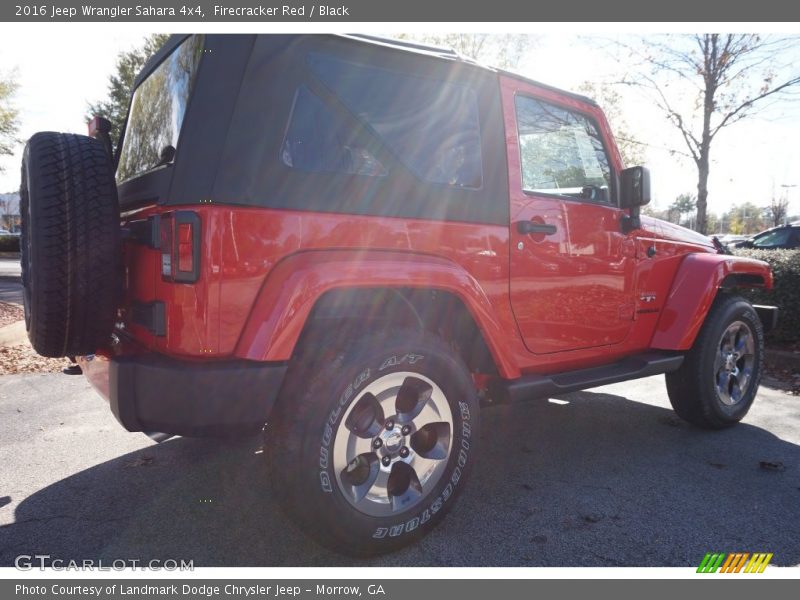 Firecracker Red / Black 2016 Jeep Wrangler Sahara 4x4
