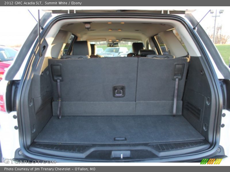 Summit White / Ebony 2012 GMC Acadia SLT