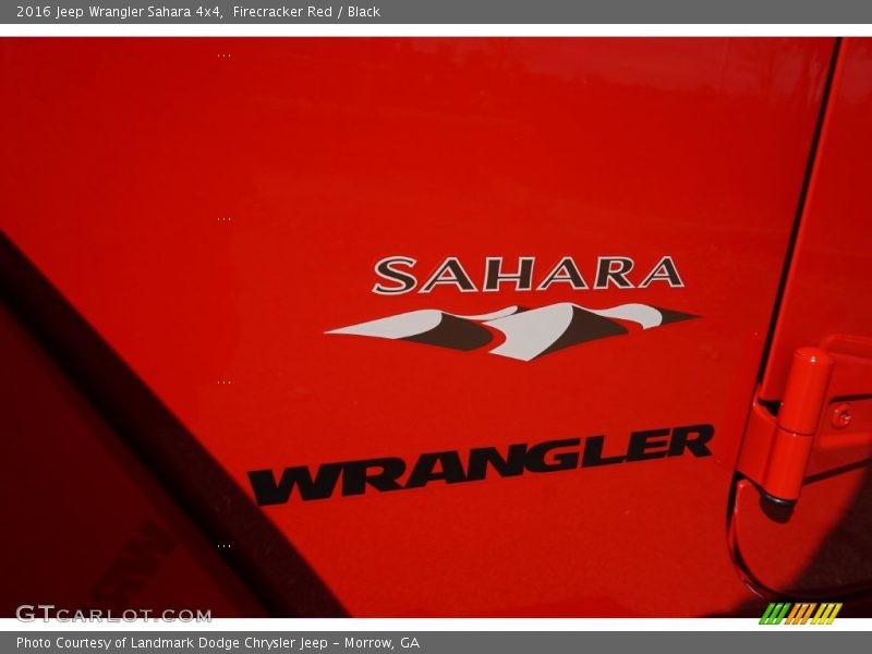 Firecracker Red / Black 2016 Jeep Wrangler Sahara 4x4