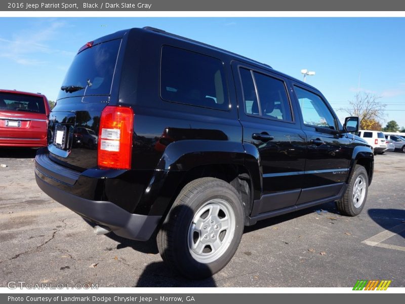Black / Dark Slate Gray 2016 Jeep Patriot Sport