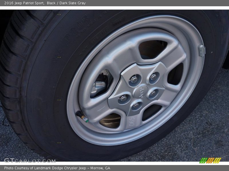 Black / Dark Slate Gray 2016 Jeep Patriot Sport