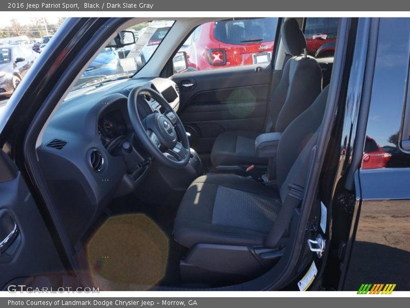 Black / Dark Slate Gray 2016 Jeep Patriot Sport