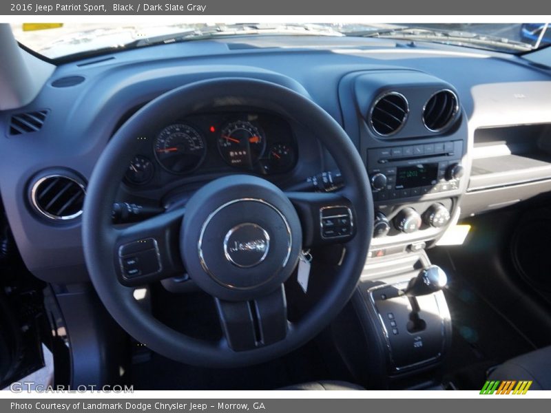 Black / Dark Slate Gray 2016 Jeep Patriot Sport