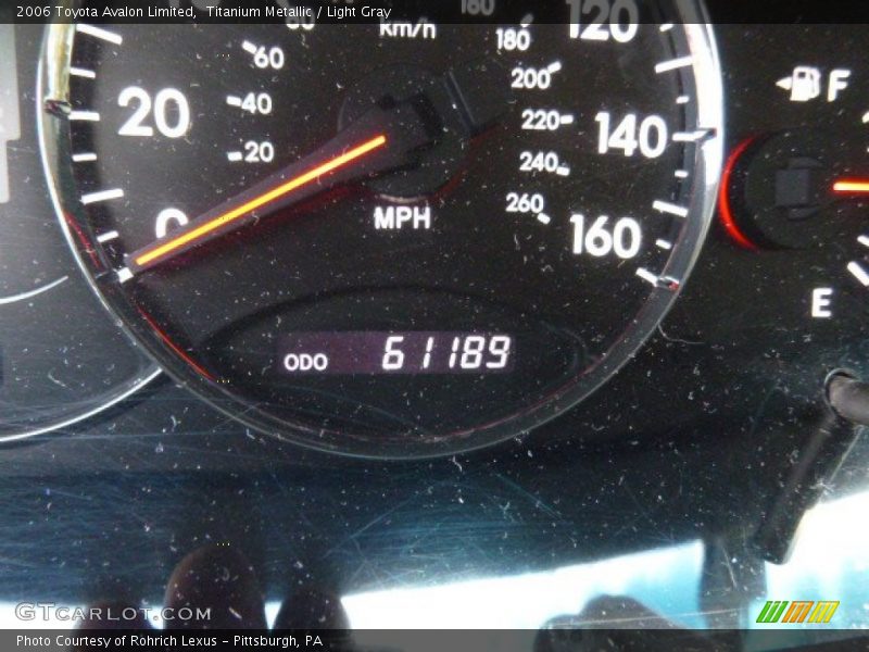 Titanium Metallic / Light Gray 2006 Toyota Avalon Limited