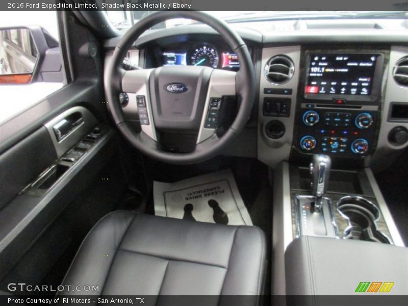 Shadow Black Metallic / Ebony 2016 Ford Expedition Limited
