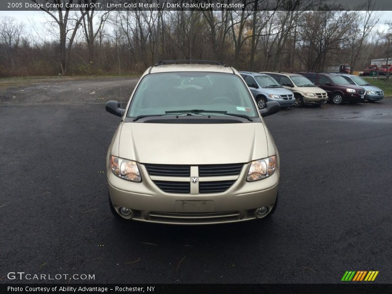 Linen Gold Metallic / Dark Khaki/Light Graystone 2005 Dodge Grand Caravan SXT