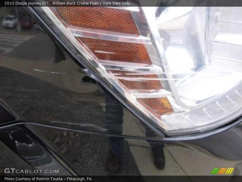 Brilliant Black Crystal Pearl / Dark Slate Gray 2010 Dodge Journey SXT