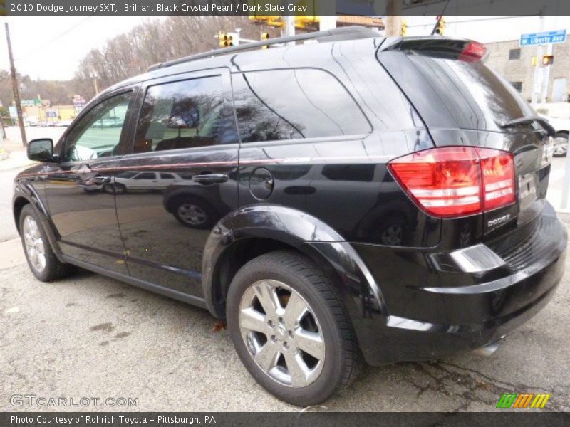 Brilliant Black Crystal Pearl / Dark Slate Gray 2010 Dodge Journey SXT