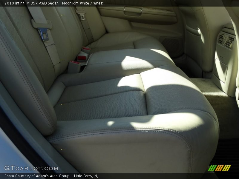 Moonlight White / Wheat 2010 Infiniti M 35x AWD Sedan