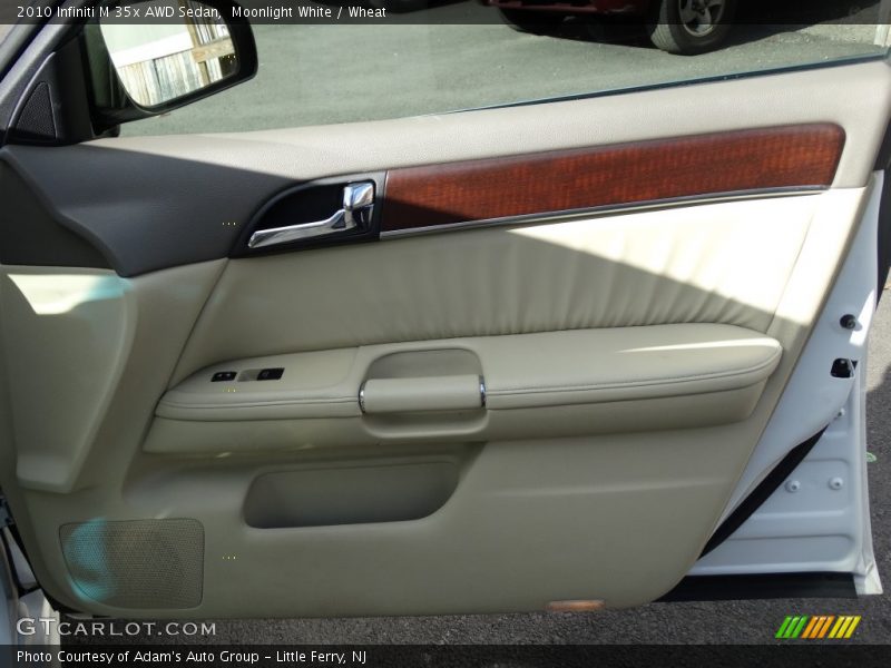 Moonlight White / Wheat 2010 Infiniti M 35x AWD Sedan