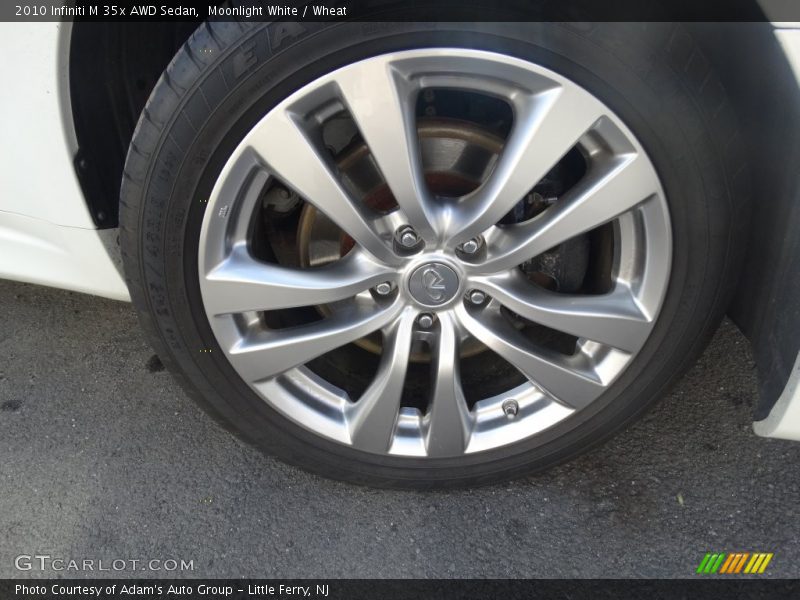 Moonlight White / Wheat 2010 Infiniti M 35x AWD Sedan