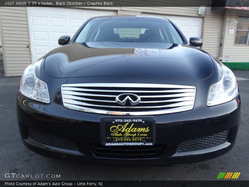 Black Obsidian / Graphite Black 2007 Infiniti G 35 x Sedan